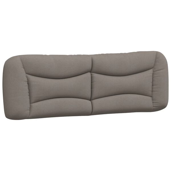 vidaXL Headboard Cushion "Hvar" Taupe 160 cm Fabric