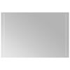 vidaXL Badrumsspegel LED 60x90 cm