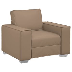 vidaXL Soffa Cappuccino 99 x 80 x 84 cm tyg