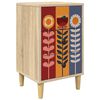vidaXL Nattduksbord ESSEN Sonoma-ek 36 x 33 x 60 cm Konstruerat tr&auml;