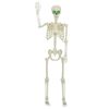 vidaXL Halloween Skelett Vit 155 x 38.5 cm Plast