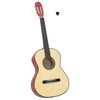 vidaXL Gitarr f&ouml;r nyb&ouml;rjare klassisk 4/4 39" amerikansk lind