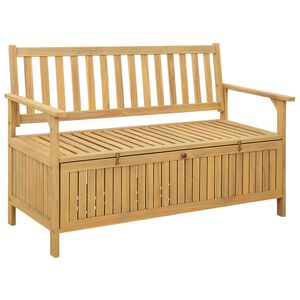vidaXL F&ouml;rvaringsb&auml;nk 2 -Seater 120 x 63 x 84 cm Massiv Akacia