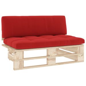 vidaXL Mittensektion till pallsoffa impregnerad furu
