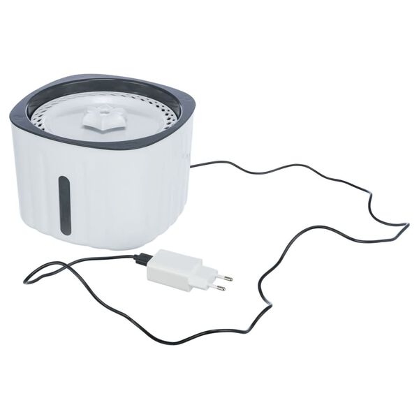 TRIXIE Drickfont&auml;n f&ouml;r husdjur vit och gr&aring;