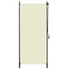 vidaXL Rullgardin utomhus 100x270 cm gr&auml;ddvit