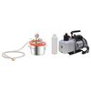 vidaXL Vakuumkammare med 2-stegs pump 3,7 L