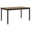 vidaXL Matbord 150 x 78 x 75 cm METALL