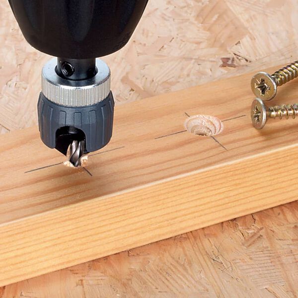 wolfcraft Pilot/borrf&ouml;rs&auml;nkare metall 2544000