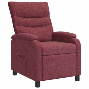 vidaXL Recliner Vinr&ouml;d Tyg