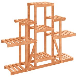 vidaXL V&auml;xtst&auml;ll 110x25x96 cm massivt grantr&auml;