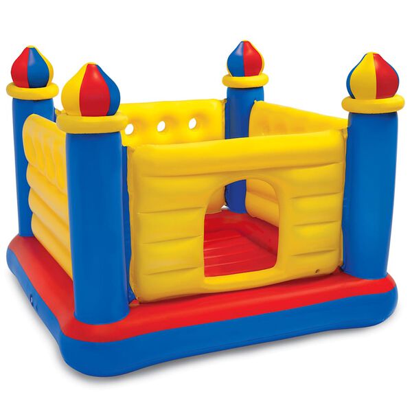 Intex Kids Uppblåsbar hoppborg Jump-O-Lene slott PVC