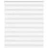 vidaXL Rullgardin zebra vit 120x150 cm tyg bredd 115,9 cm polyester