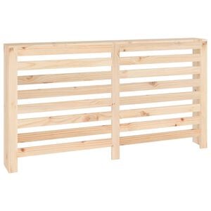 vidaXL Elementskydd 153x19x84 cm massiv furu