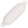 vidaXL Båtfender 4 st vit 58,5x16,5 cm PVC