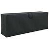 vidaXL Utomhus F&ouml;rvaringsv&auml;ska Svart 200 x 60 x 75 cm 210D Oxford Tyg
