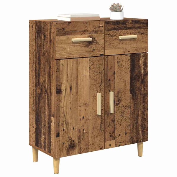 vidaXL Sideboard Gammalt tr&auml; 34 x 69.5 x 89 cm Konstruerat tr&auml;