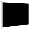 vidaXL Inf&auml;llbar sidomarkis 220x314 cm svart