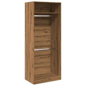 vidaXL Garderob ek 80x50x200 cm konstruerat tr&auml;