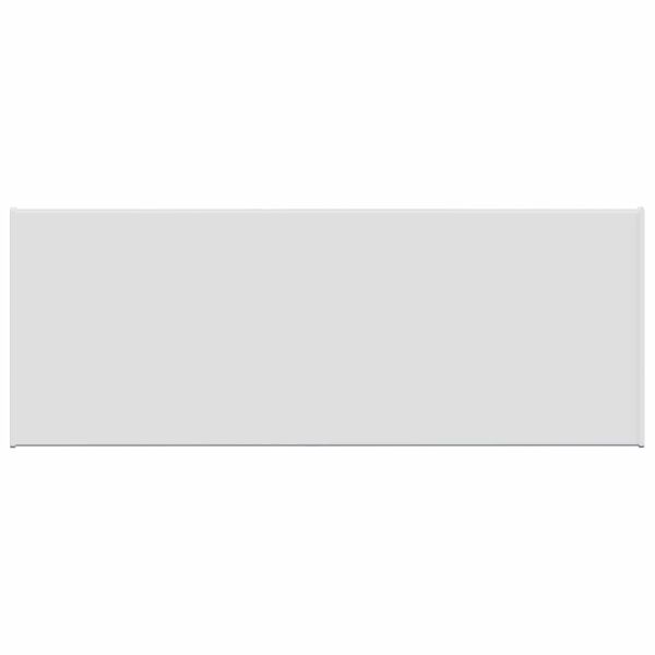 vidaXL F&ouml;nsterbr&auml;da Vit 80 x 35 x 4,5 cm PVC