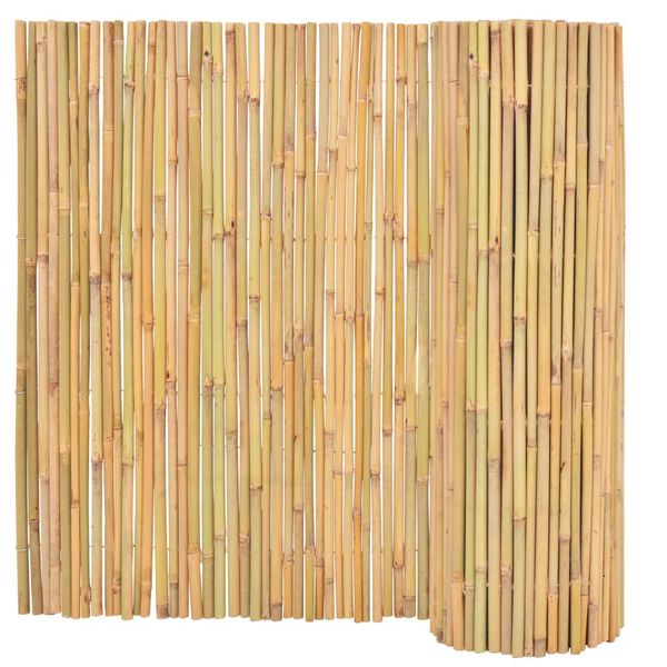 vidaXL Staket bambu 300x100 cm
