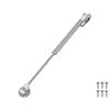 vidaXL Hydraulisk Gasfj&auml;der 12 pcs Silver 280 x 17 x 16 mm