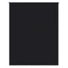 vidaXL Utomhus Rullgardin UV-skydd Svart 100 x 230 cm (B x H)