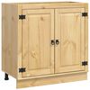 vidaXL Sk&aring;p SKI HonungsBrun 80 x 46 x 81,5 cm Massiv furu