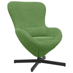 vidaXL &Auml;ggf&aring;t&ouml;lj Ljusgr&ouml;n 63 x 73 x 90 cm Sammet