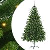 vidaXL Julgran med 300 LED-lampor med stativ Gr&ouml;n 180 cm PE