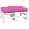 vidaXL Palldyna rosa 120x80x12 cm tyg