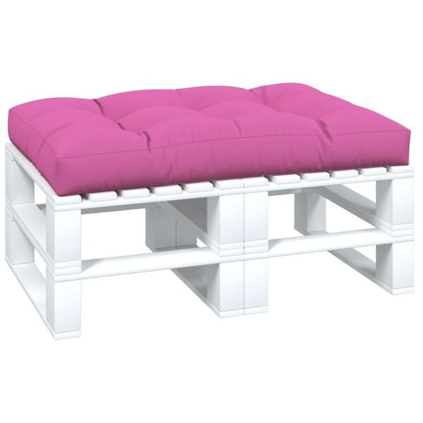 vidaXL Palldyna rosa 120x80x12 cm tyg