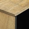 vidaXL Sideboard Brun 80 x 33 x 75 cm massivt mangoträ