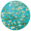 WallArt Tapet cirkelformad Almond Blossom 142,5 cm