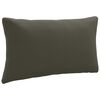 vidaXL 1-delad ryggkudde PUTTEN 100% Polyester Antracit