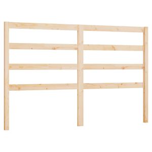 vidaXL S&auml;nggavel 126x4x100 cm massiv furu