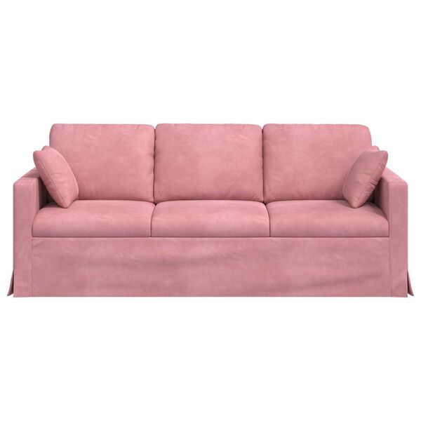 vidaXL Soffa Rosa