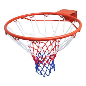 vidaXL Basketkorg med orange n&auml;t 45 cm