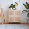 vidaXL Sk&aring;pluckor lamelldesign 4 st 39,5x39,4 cm massiv furu
