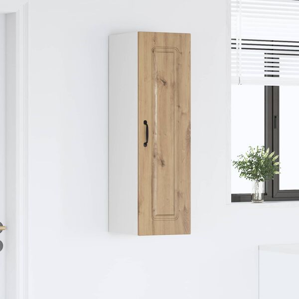 vidaXL K&ouml;kssk&aring;p Kalmar Artisan Ek 30 x 31 x 100 cm Konstruerat tr&auml;