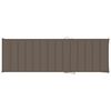 vidaXL Sols&auml;ng med taupe dyna impregnerad furu