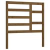 vidaXL S&auml;nggavel honungsbrun 106x4x104 cm massiv furu