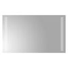 vidaXL Badrumsspegel LED 50x30 cm