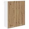 vidaXL H&auml;ngande sk&aring;p Artisan Ek 80 x 31 x 100 cm Konstruerat tr&auml;