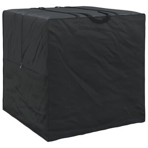 vidaXL Utomhus F&ouml;rvaringsv&auml;ska Svart 80 x 80 x 60 cm 600D Oxford Tyg