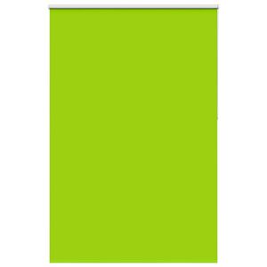 vidaXL Rullgardin m&ouml;rkl&auml;ggning blad gr&ouml;n 150x230 cm tyg bredd 146,6 cm