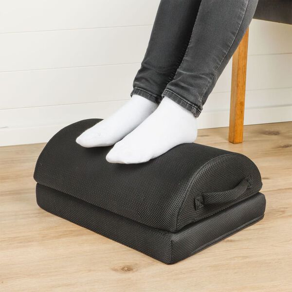 HI Tryckavlastande fotst&ouml;d 42x30x15 cm svart