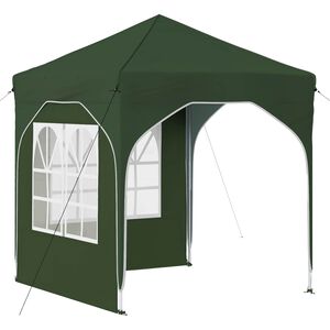 vidaXL Pop-up Partyt&auml;lt 192 x 192 x 245 cm Gr&ouml;n