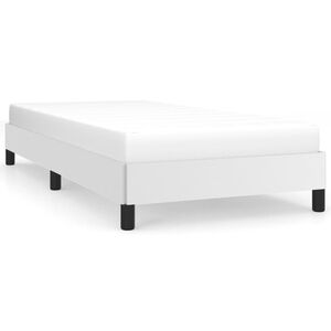 vidaXL S&auml;ngram vit 80x200 cm konstl&auml;der