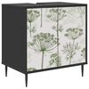 vidaXL Badrumssk&aring;p GOTHA Svart ek 60 x 40 x 61 cm Konstruerat tr&auml;